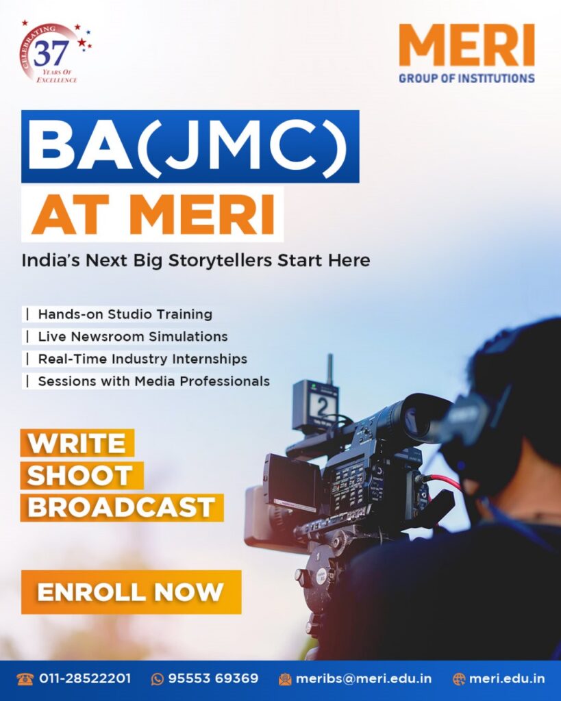 best BA(JMC) college in Delhi NCR