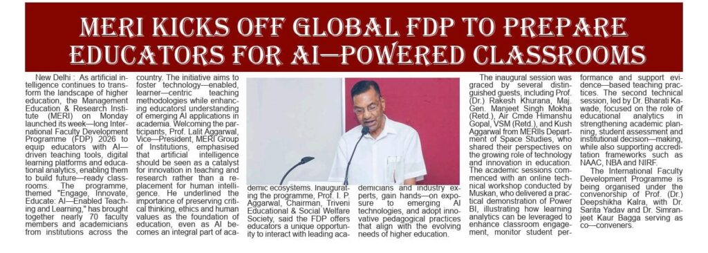 FDP program