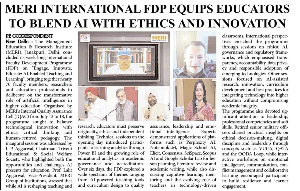 International FDP Program