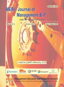 MERI - Journal of Management & IT