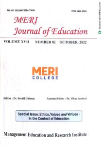 MERI Journal of Education